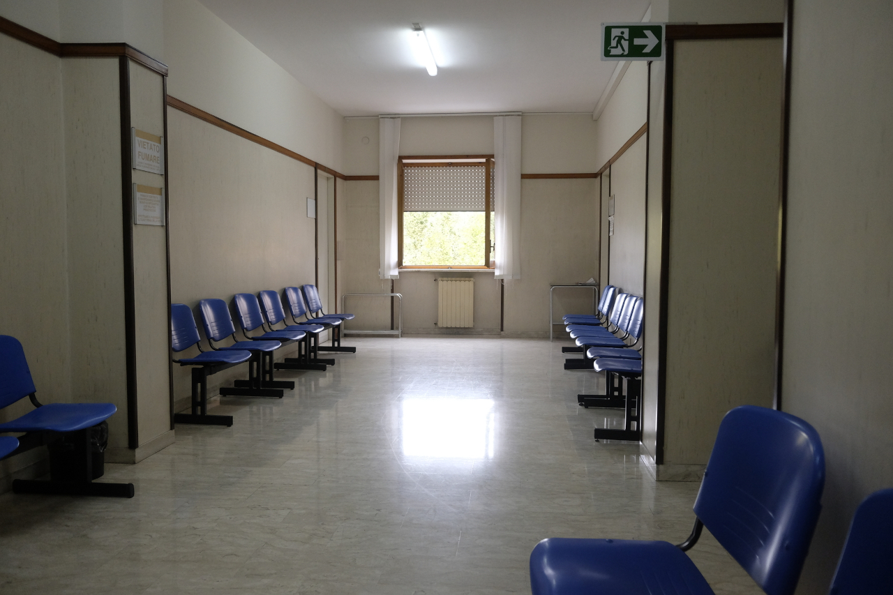 Interior of an outpatient medical clinic