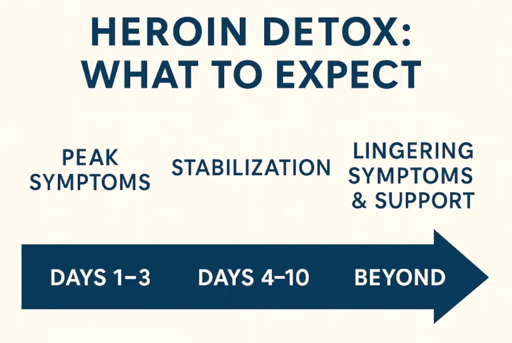 How long it takes to detox from heroin