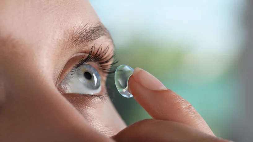contact lens depression treatment